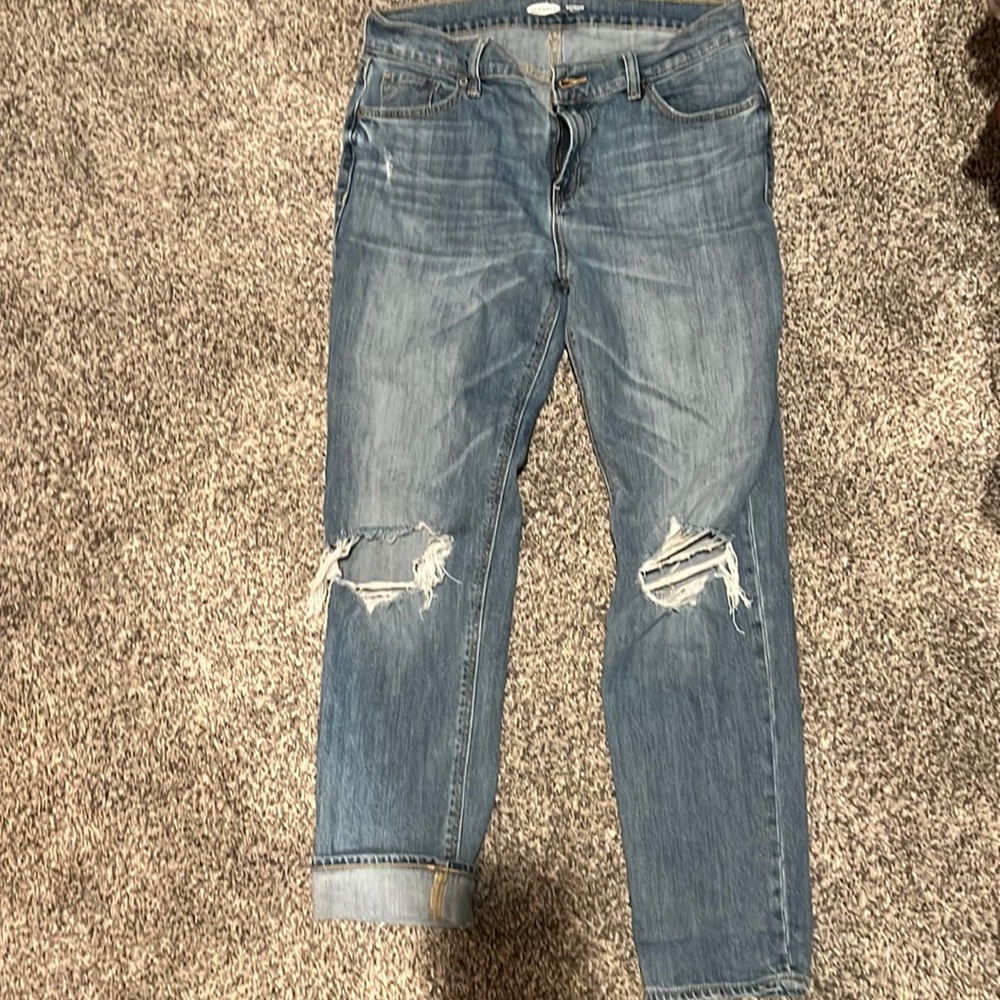 Old Navy Boyfriend Mid-Rise Jeans
